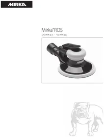 Notice Mirka ROS 550DB Broyeur