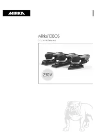 Notice Mirka DEOS 663CV Broyeur