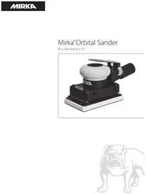 Notice Mirka OS 353CV Broyeur