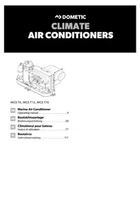 Notice DOMETIC MCS T16 Climatisation