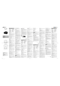 Notice MUSE M-35 BT Système hifi