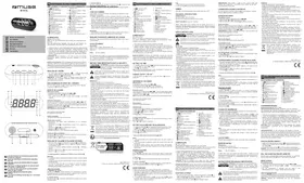 Notice MUSE M-19 GL Radio-réveil