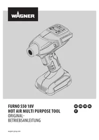 Notice WAGNER FURNO 550 18V Pistolet thermique