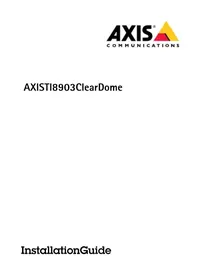 Notice AXIS TI8903 Interphone
