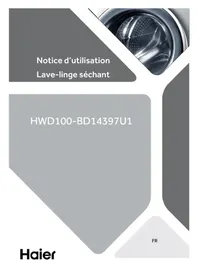 Notice HAIER HWD100-BD14397U1 Machine à laver