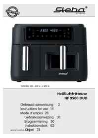Notice STEBA HF 9500 DUO Friteuse