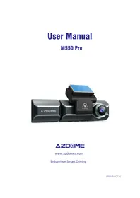 Notice AZDome M550 PRO Dashcam