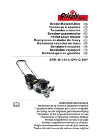 Notice Grizzly BRM 46-144 A-OHV Q-360° Tondeuse à gazon