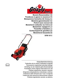 Notice Grizzly BRM 4013 Tondeuse à gazon
