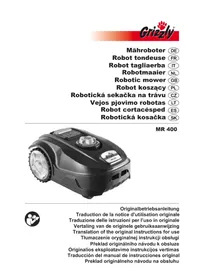 Notice Grizzly MR 400 Tondeuse robotique