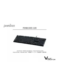 Notice Perixx PERIBOARD-328 Clavier