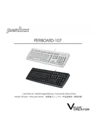 Notice Perixx PERIBOARD-107 Clavier