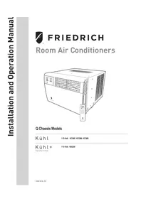 Notice Friedrich KüHL KCQ08B10A Climatisation