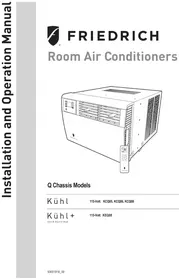 Notice Friedrich KüHL KHS10B10A Climatisation