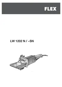 Notice Flex LW 1202 SN Polisseuse