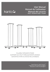 Notice Kanto SX22W Support des enceintes