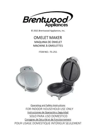 Notice Brentwood TS-255 Cuiseur à oeufs