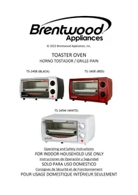 Notice Brentwood TS-345R Four