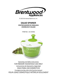 Notice Brentwood KA-5030G Non catégorisé