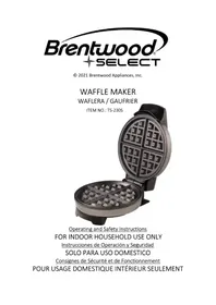 Notice Brentwood TS-230S Gaufrier