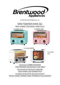 Notice Brentwood TS-3430BL Four