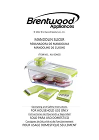 Notice Brentwood KA-5040G Non catégorisé