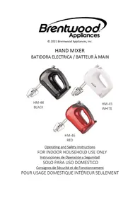 Notice Brentwood HM-46 Non catégorisé