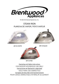 Notice Brentwood MPI-54 Fer à repasser