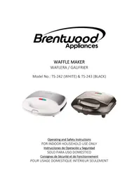 Notice Brentwood TS-243 Gaufrier