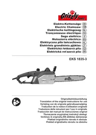 Notice Grizzly EKS 1835-3 Scie