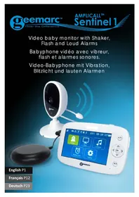 Notice GEEMARC AMPLICALL SENTINEL Moniteurs pour bébé