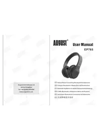Notice August EP765 Ecouteur