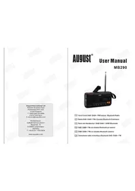 Notice August MB290 Radio