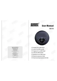 Notice August SE10 Haut-parleur