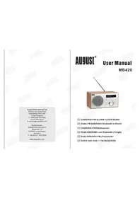 Notice August MB420 Radio