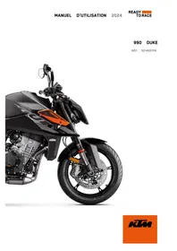 Notice KTM 990 DUKE (2024) Moto