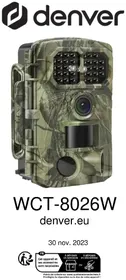 Notice DENVER WCT-8026W Appareil photo