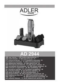 Notice ADLER AD 2944 Tondeuse