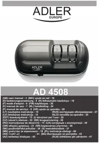 Notice ADLER AD 4508 Aiguisoir