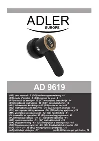 Notice ADLER AD 9619 Rasoir