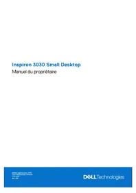 Notice DELL INSPIRON 3030 SMALL DESKTOP Ordinateur de bureau