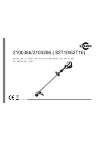 Notice Cramer 82T16 Coupe-herbe