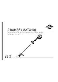 Notice Cramer 82TX10 Coupe-herbe