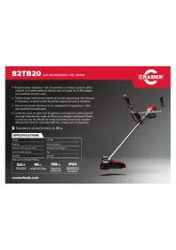 Notice Cramer 82TB20 Coupe-herbe