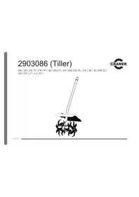 Notice Cramer A82TXT Cultivateur