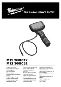 Notice MILWAUKEE M12 360IC32 Caméra vidéo