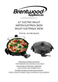 Notice Brentwood SK-67BK Casserole