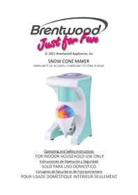 Notice Brentwood TS-1420BL Non catégorisé