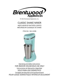 Notice Brentwood SM-1200B Non catégorisé