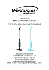 Notice Brentwood STM-4000BK Nettoyeur à vapeur